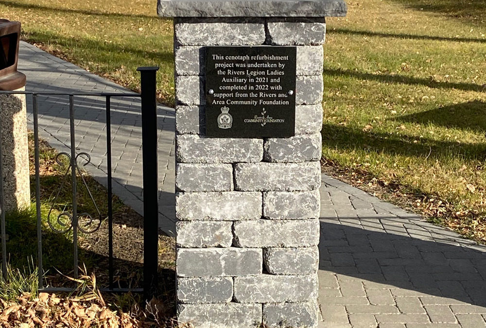 Entrance Way Pillars mark completion of Cenotaph Refurbishment Project